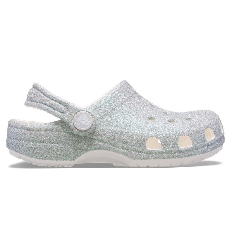 Papuci Crocs Classic Iridescent Glitter CgT Copii