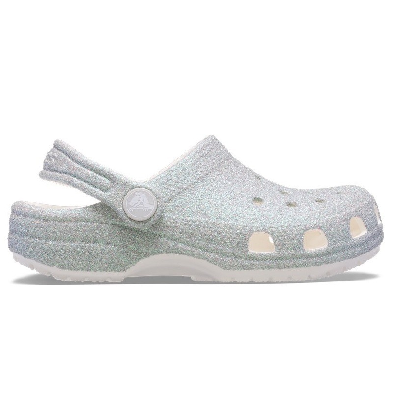 Papuci Crocs Classic Iridescent Glitter CgK Copii