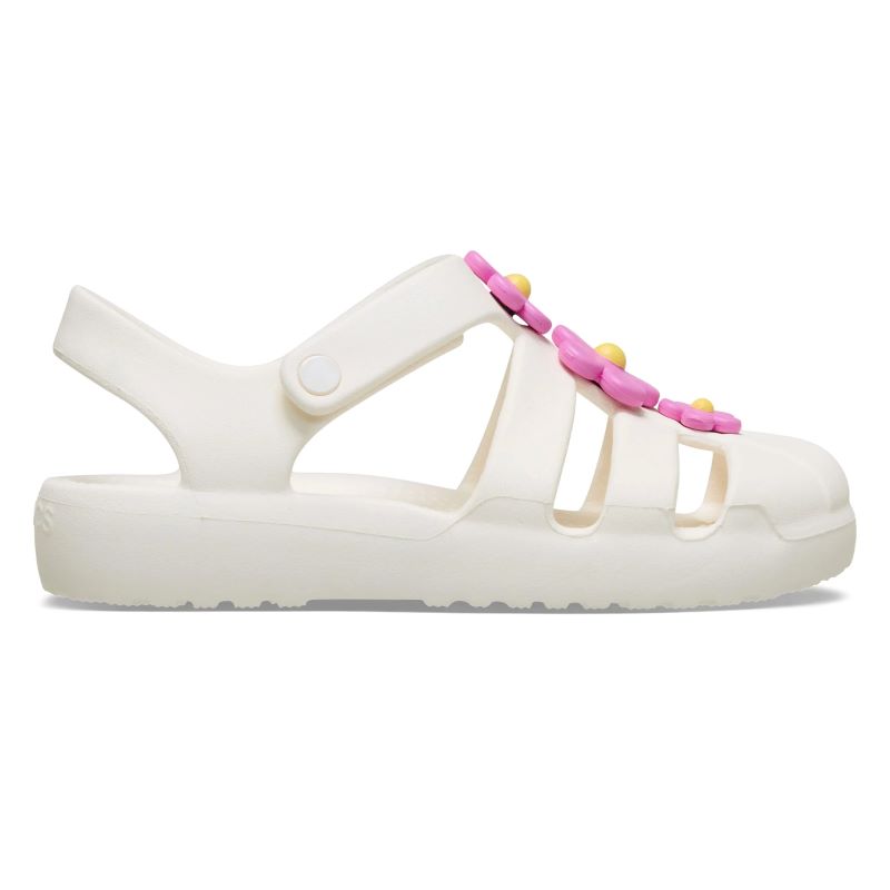 Sandale Crocs Classic Flower Fisherman K Copii