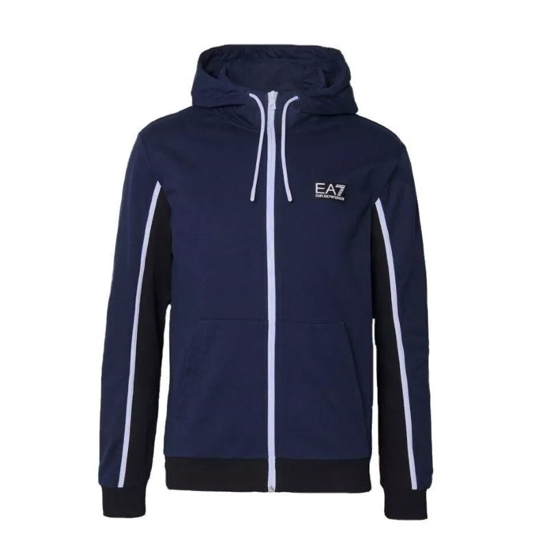 Bluza cu fermoar EA7 M HOODIE FZ LIGHT COFT Barbati