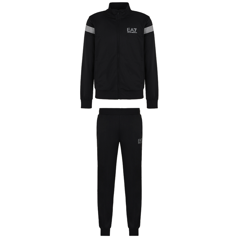 Trening EA7 M T-SUIT T-TOP FZ CH PL Barbati