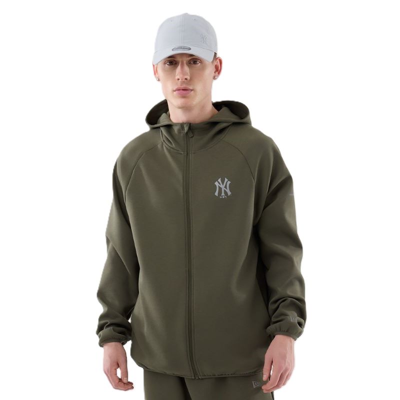 Bluza cu fermoar New Era MLB CORE PLUS FZ HOODIE NEYYAN Barbati