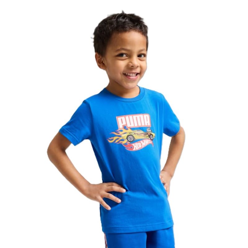 Tricou Puma X HOT WHEELS Graphic Tee Unisex Copii