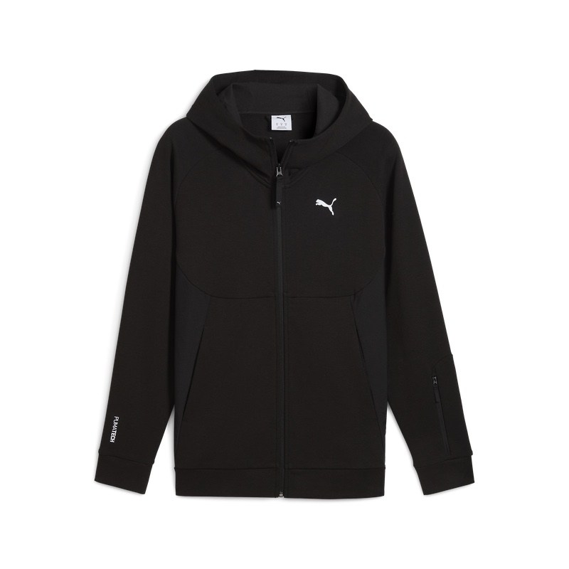 Bluza cu fermoar Puma PUMATECH Full-Zip Hoodie DK Barbati
