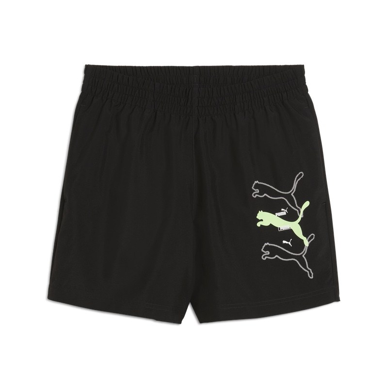 Sort Puma ESS LOGO LAB Puma Logo Woven Shorts 5 Barbati