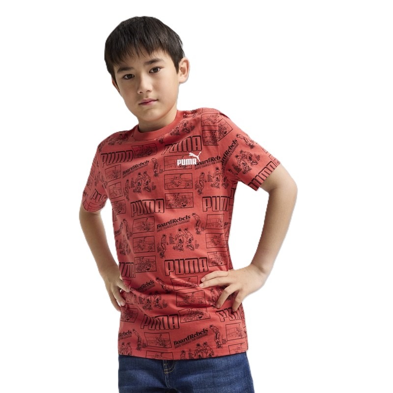 Tricou Puma MID90S AOP Tee B Unisex Copii