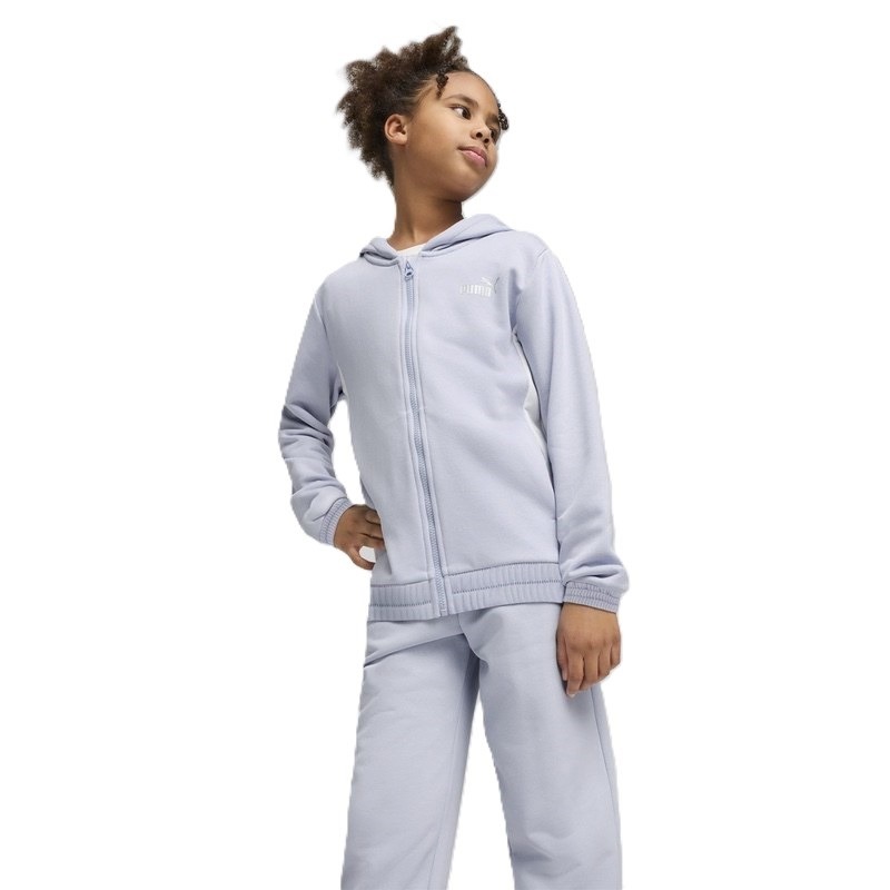 Trening Puma Metallic Hooded Sweat Suit TR G Unisex Copii