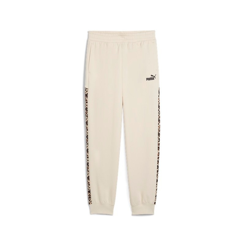 Pantaloni Puma ESS GRAPHIC Animal Comfort High-Waist Sweatpants FL cl Femei