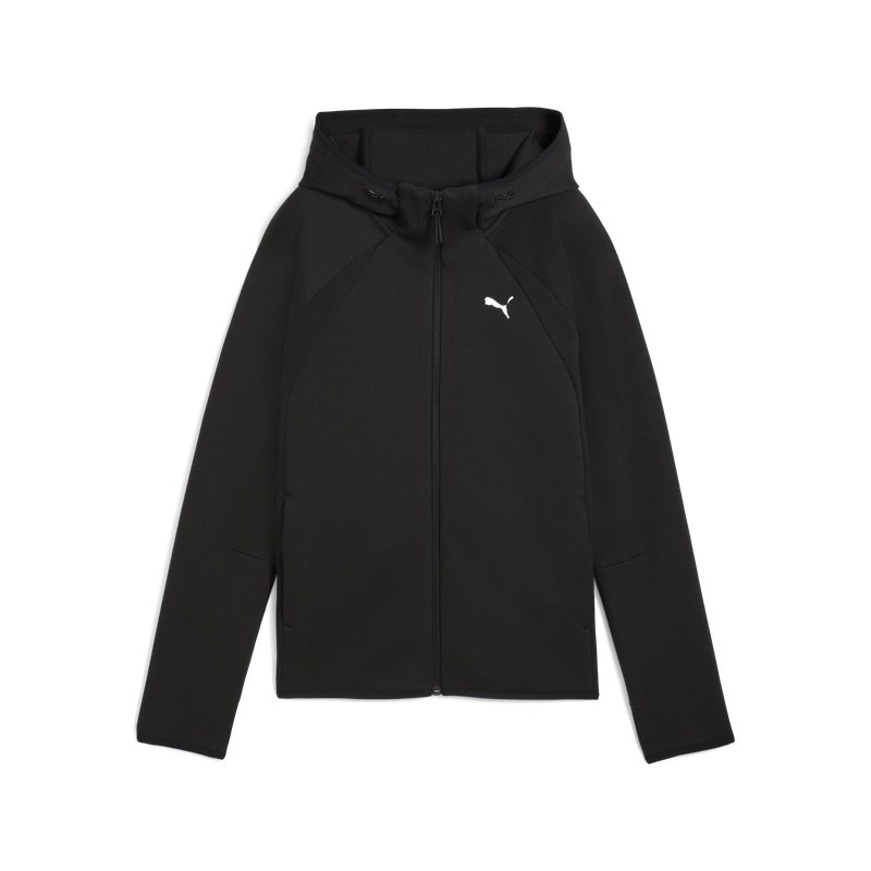 Bluza cu fermoar Puma EVOSTRIPE Full-Zip Hoodie DK Femei