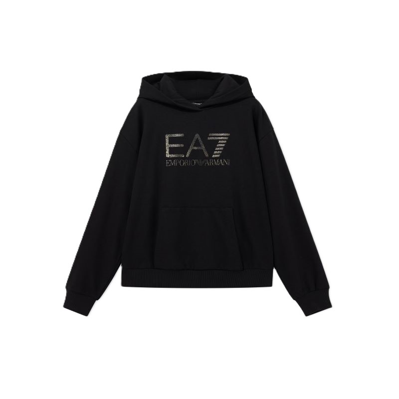 Hanorac EA7 TRAIN VISIBILITY GIRL HOODIE RN BR Unisex Copii