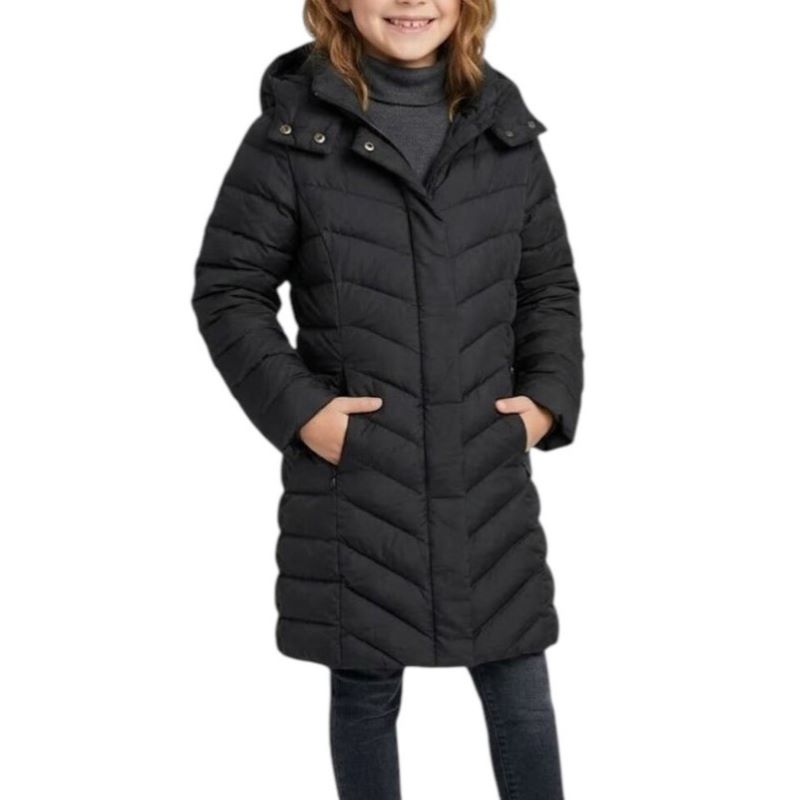 Geaca EA7 TRAIN WINTER JACKETS GIRL MEDIUM PADDED CORE CABAN Copii