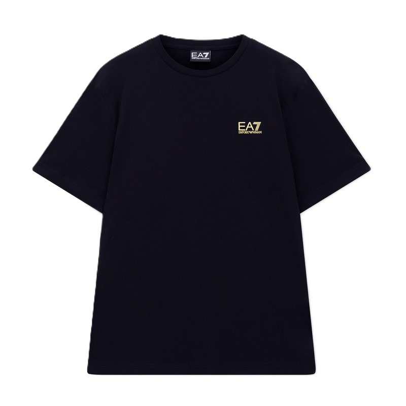 Tricou EA7 TRAIN LOGO SERIES M TEE SS EXTENDED LOGO CC Barbati
