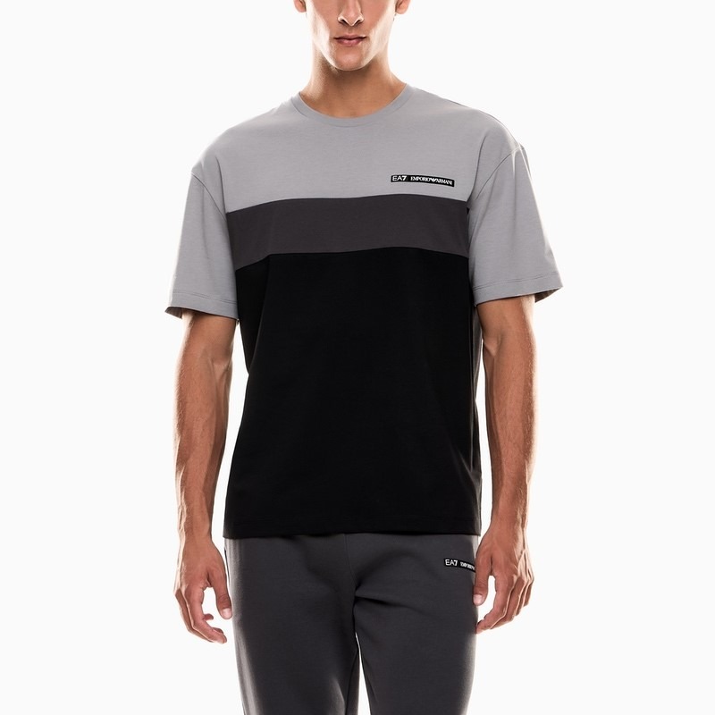 Tricou EA7 TRAIN ATHLETIC COLOUR BLOCK M TEE SS Barbati