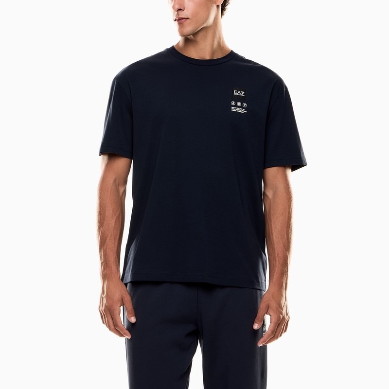 Tricou EA7 TRAIN LOGO SERIES M TEE SS WRITINGS Barbati