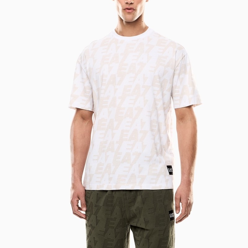 Tricou EA7 TRAIN LOGO SERIES M POLAR LOGO TEE SS Barbati