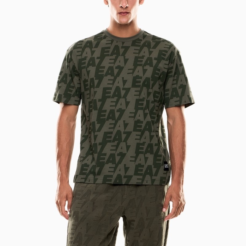 Tricou EA7 TRAIN LOGO SERIES M POLAR LOGO TEE SS Barbati