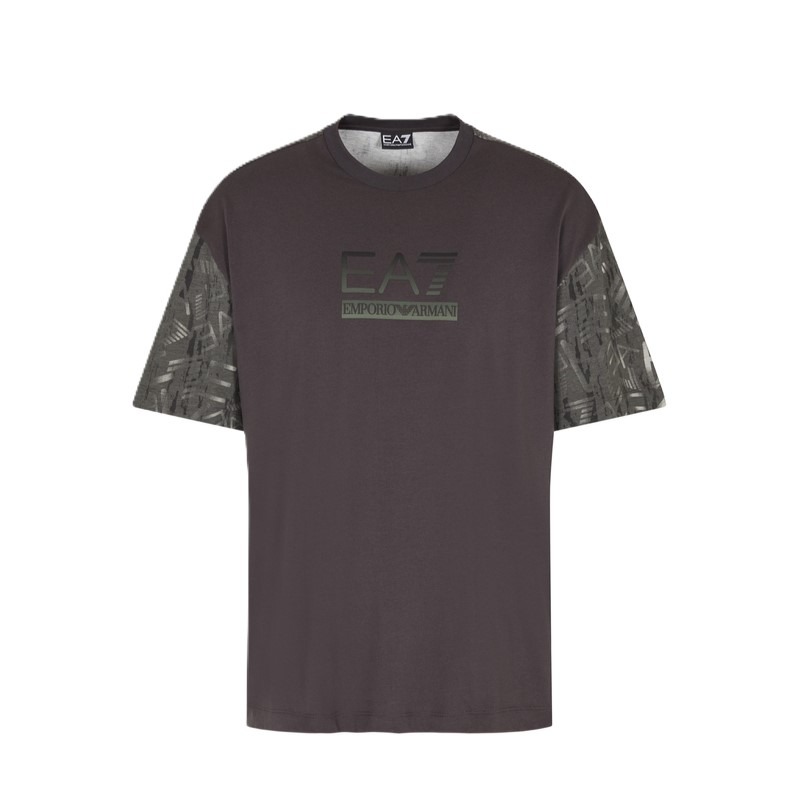 Tricou EA7 TRAIN GRAPHIC SERIES M TEE SS MONOGRAM INFILL Barbati