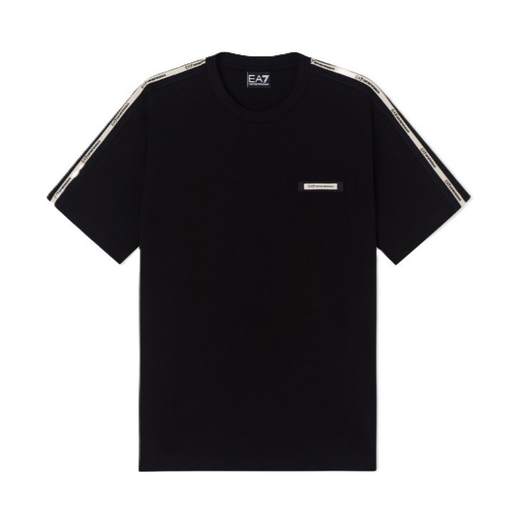 Tricou EA7 TRAIN LOGO SERIES MAN TEE SS  TAPE Barbati