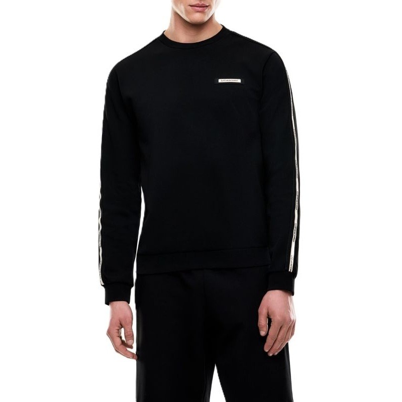 Bluza EA7 TRAIN LOGO SERIES MAN T-TOP  CN CO PL TAPE Barbati