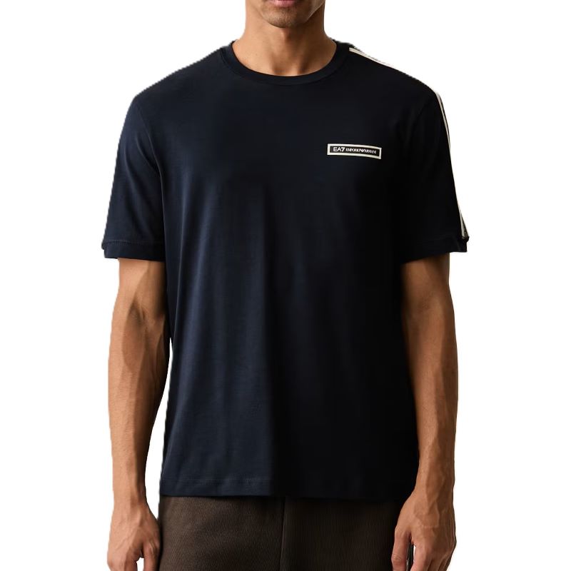 Tricou EA7 TRAIN LOGO SERIES MAN TEE SS  TAPE Barbati