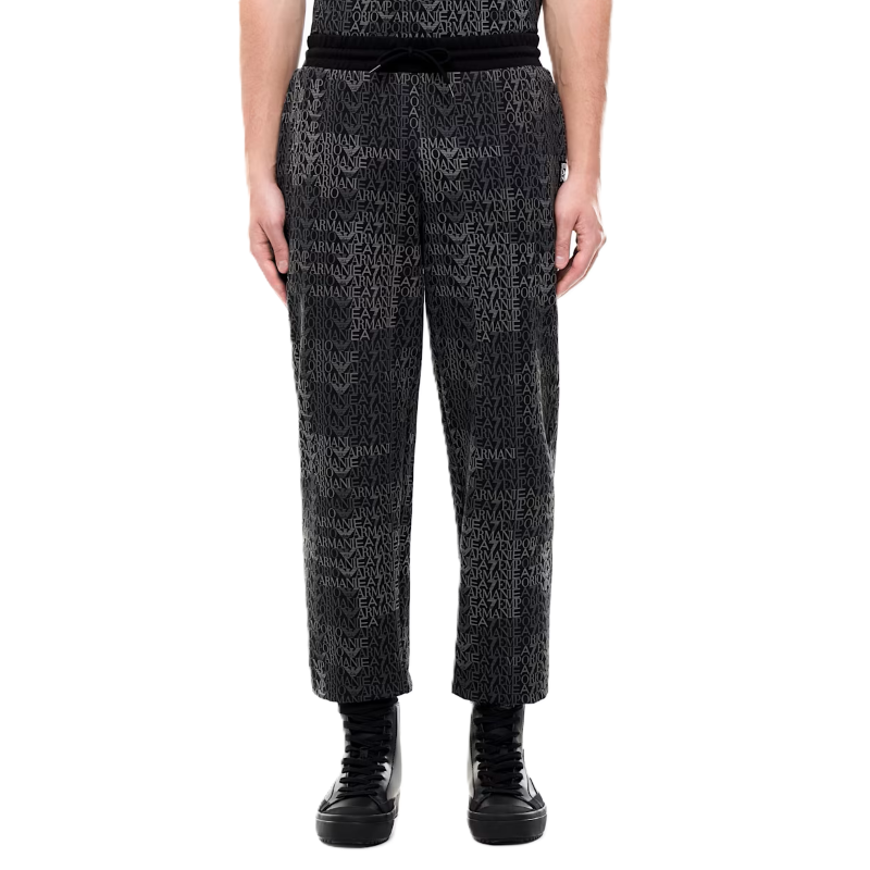 Pantaloni EA7 TRAIN LOGO SERIES M PANTS CH MONOGRAM COPL Barbati