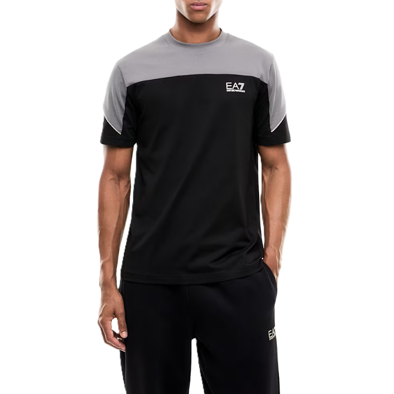 Tricou EA7 TRAIN ATHLETIC COLOUR BLOCK M TEE SS Barbati
