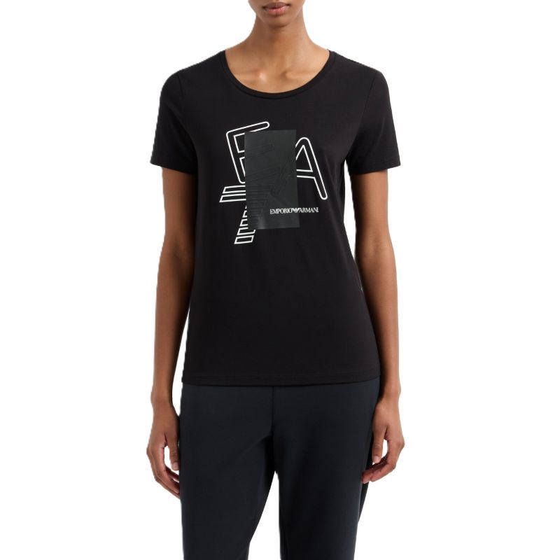 Tricou EA7 W TEE SS BOX LOGO CROSSOVER Femei