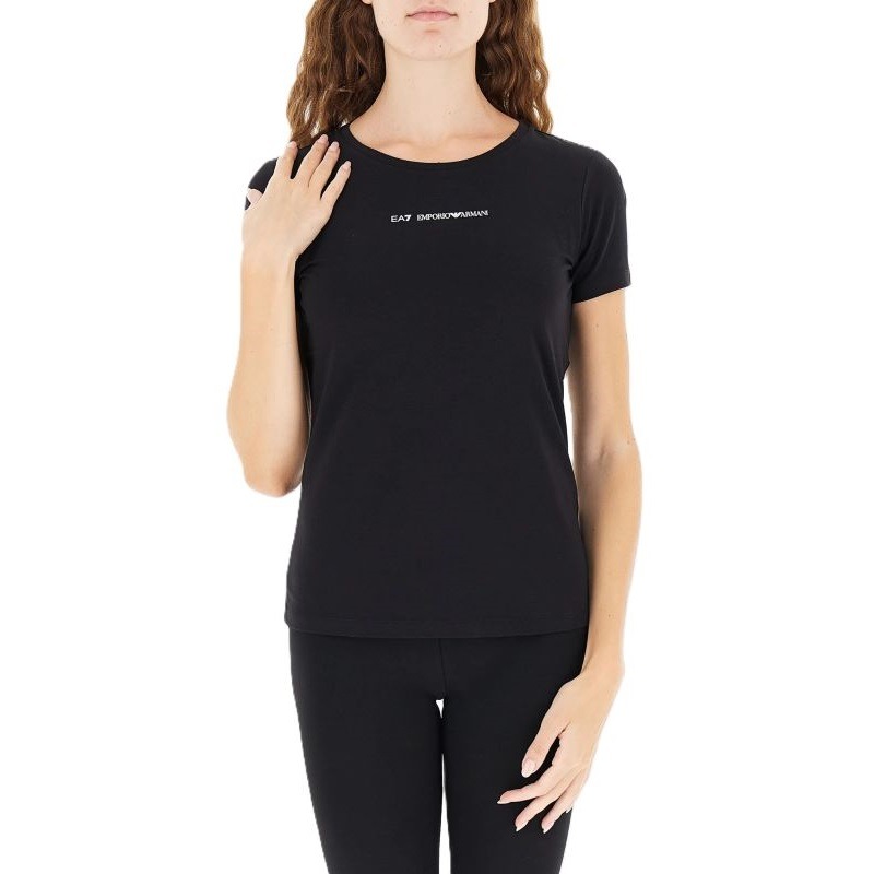 Tricou EA7 TRAIN LOGO SERIES W TEE SS ESSENTIAL Femei