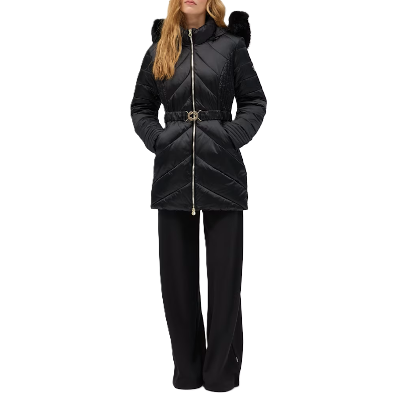 Geaca EA7 MOUNTAIN WINTER JACKETS W SLIM CABAN JACKETS MEDIUM PADDED BELT Femei