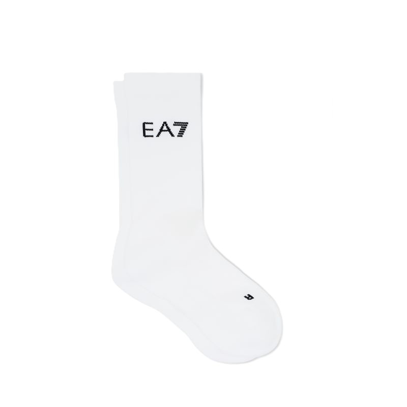Sosete EA7 TENNIS PRO U SOCKS MONOPACK albe