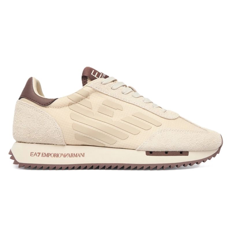 Pantofi sport EA7 BLACK&WHITE VINTAGE MIX EAGLE Barbati