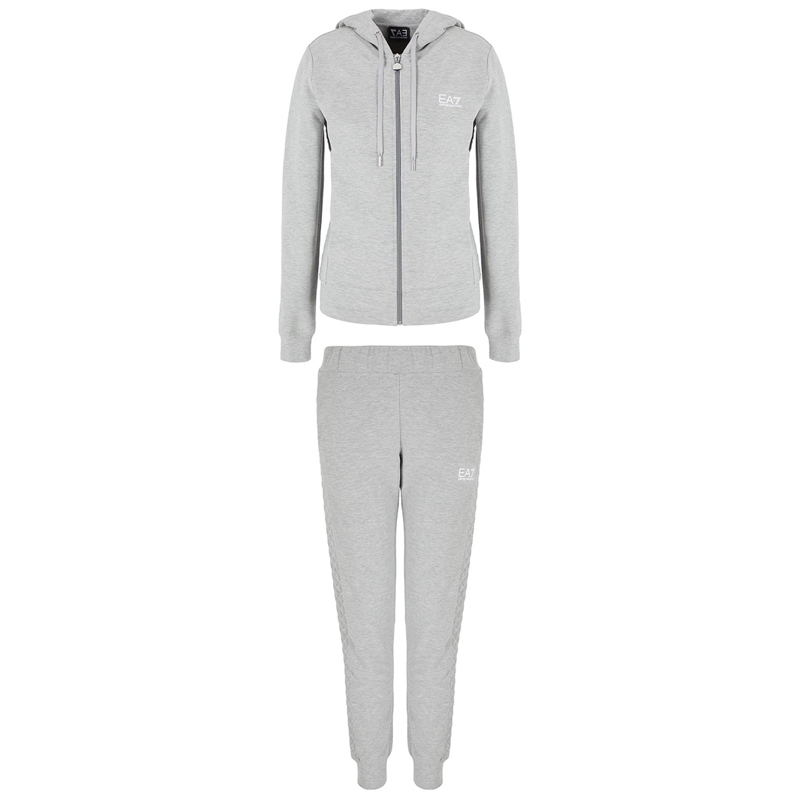 Trening EA7 W T-Suit Ho Fz Ch Stitch Female 