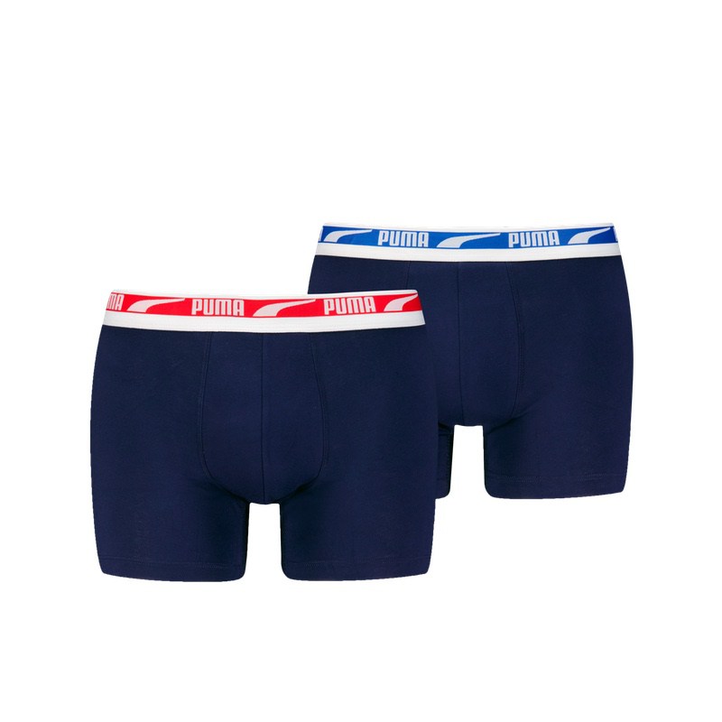 Boxeri Puma Men everydady multi logo boxer 2P Barbati