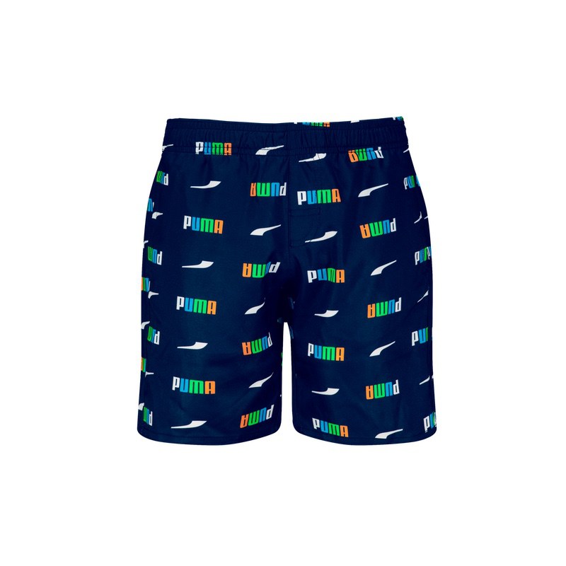 Sort de baie Puma Swim Boys Printed Logo Unisex Copii 