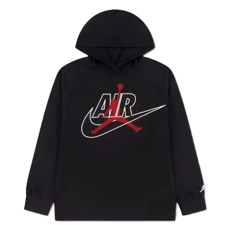 Hanorac Nike JDB MJ JUMPMAN AIR HOODED LS Unisex Copii