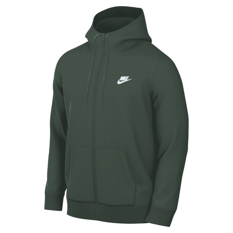 Bluza cu fermoar Nike M NSW CLUB HOODIE FZ BB Barbati