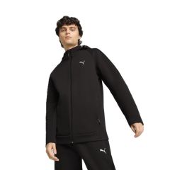 Bluza cu fermoar Puma EVOSTRIPE Full-Zip Hoodie DK Barbati