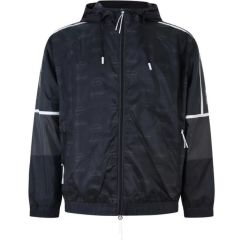 Bluza cu fermoar EA7 TRAIN GRAPHIC SERIES M HOODIE FZ MONOGRAM ALL OVER PL Barbati