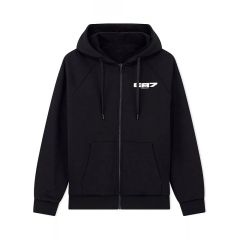 Bluza cu fermoar EA7 TRAIN LOGO SERIES M HOODIE FZ REVERSIBLE MODERN LOGO COPL Barbati