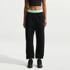 Pantaloni Nike W NK STDO FLC HR OS CUFF PANT Femei