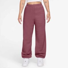 Pantaloni Nike W NK STDO FLC MW HR OS CFF PNT Femei