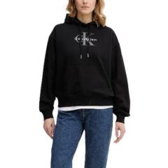 Hanorac Calvin Klein LS MONOLOGO FRENCH TERRY PO HOOD Femei