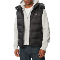 Geaca Calvin Klein LS NYLON ZIP OFF HOOD DOWN PUFFE Barbati