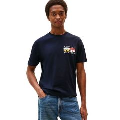 Tricou Tommy Hilfiger TH COLOUR FLAG TEE Barbati