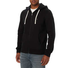 Bluza cu fermoar Tommy Hilfiger ESSENTIAL FLEECE HOODED REG ZT Barbati