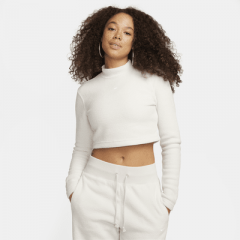 Bluza W NSW PHNX PLSH LS CROP TOP Femei