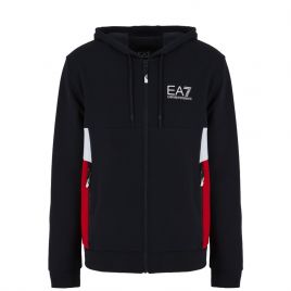 Bluza cu fermoar EA7 M HOODIE FZ COPL Barbati