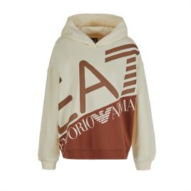 Hanorac EA7 W HOODIE RN MAXI LOGO Femei