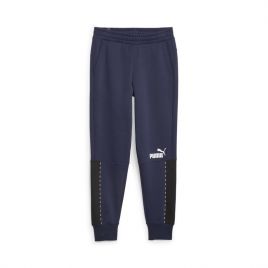 Pantaloni Puma ESS BLOCK x TAPE Sweatpants Barbati