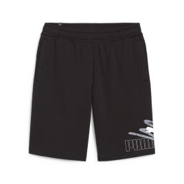 Sort Puma ESS+ LOGO LAB Graphic Shorts Barbati